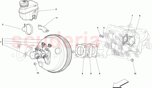 Part Diagram for Ferrari 11083570