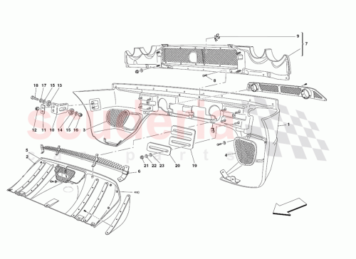 Part Diagram for Ferrari 62973000