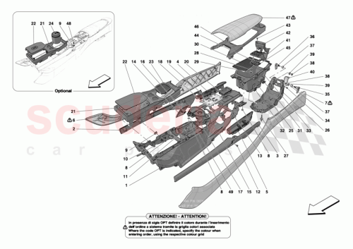Part Diagram for Ferrari 000900073