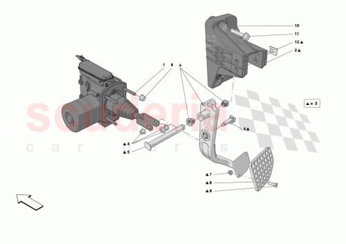 Part Diagram for Ferrari 000773372