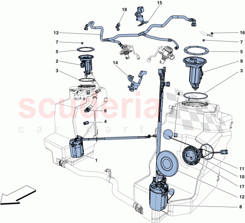 Part Diagram for Ferrari 272380