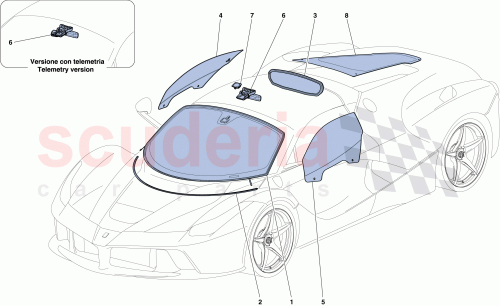 Part Diagram for Ferrari 84905200