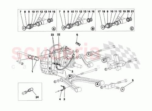 Part Diagram for Ferrari 164762