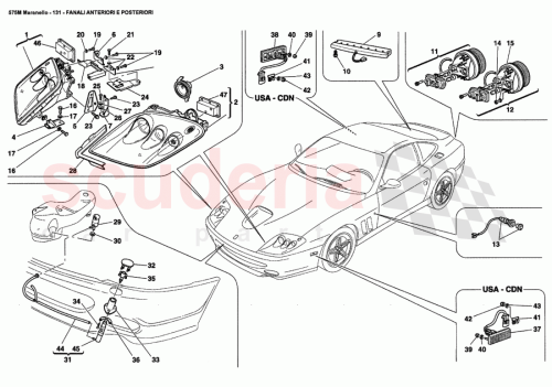 Part Diagram for Ferrari 672584