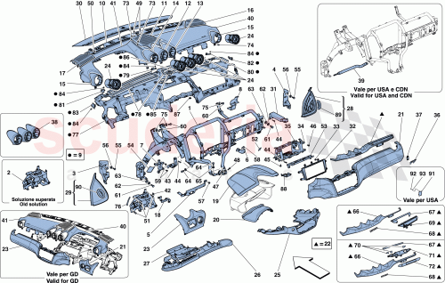 Part Diagram for Ferrari 82403200