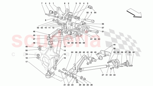 Part Diagram for Ferrari 12429324