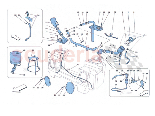 Part Diagram for Ferrari 268153