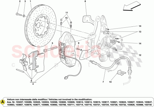 Part Diagram for Ferrari 228132
