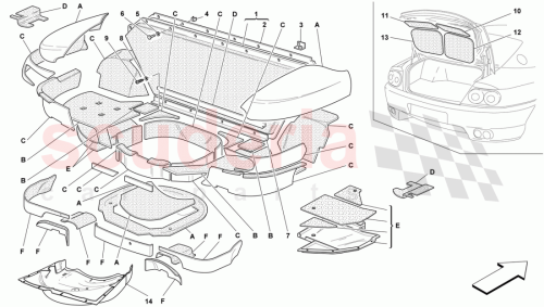 Part Diagram for Ferrari 64467100