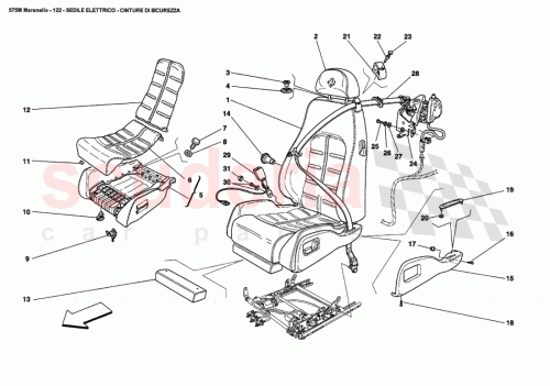 Part Diagram for Ferrari 672815