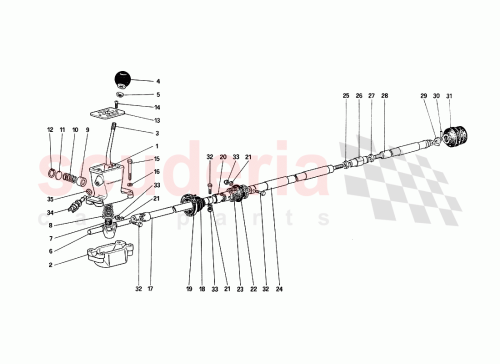 Part Diagram for Ferrari 135986