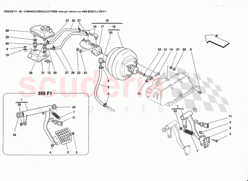 Part Diagram for Ferrari 169041