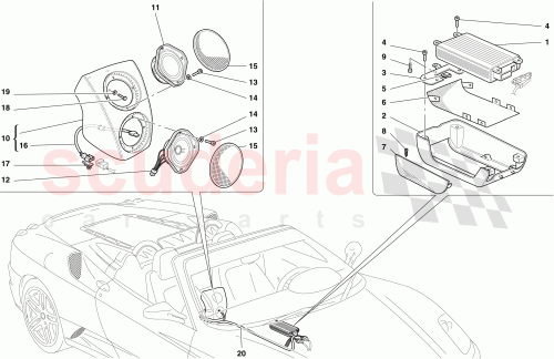 Part Diagram for Ferrari 188609