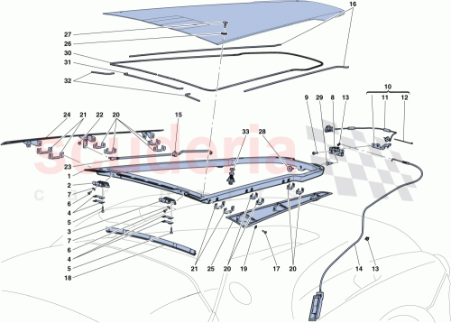 Part Diagram for Ferrari 86263300