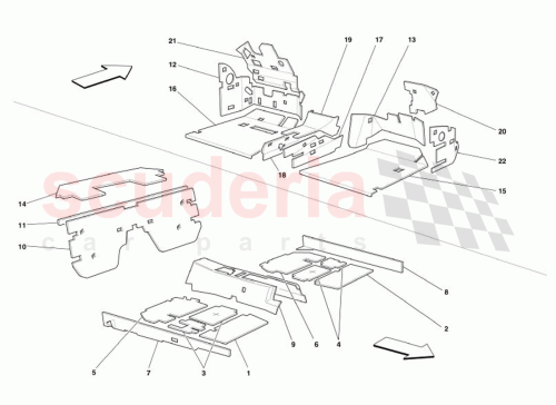 Part Diagram for Ferrari 66950500