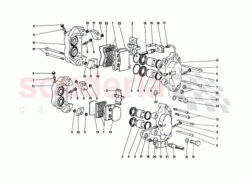 Part Diagram for Ferrari 101248