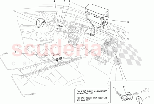 Part Diagram for Ferrari 46480451