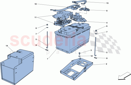 Part Diagram for Ferrari 329275