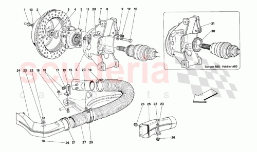 Part Diagram for Ferrari 148696