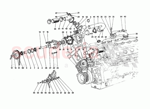 Part Diagram for Ferrari 105189
