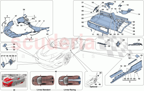 Part Diagram for Ferrari 84324400