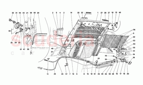Part Diagram for Ferrari 64441800