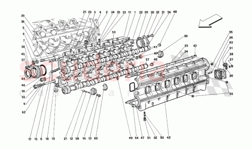 Part Diagram for Ferrari 127649