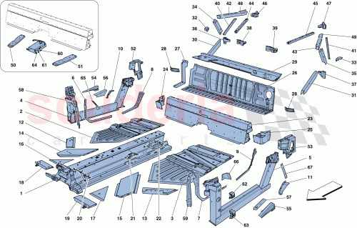 Part Diagram for Ferrari 83815000