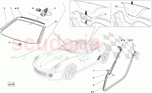 Part Diagram for Ferrari 68976700