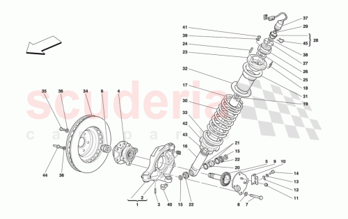 Part Diagram for Ferrari 165686