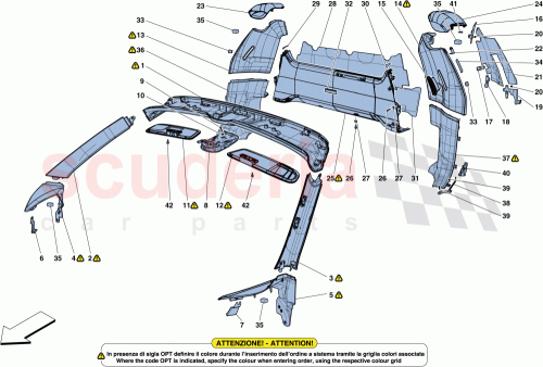 Part Diagram for Ferrari 87786800