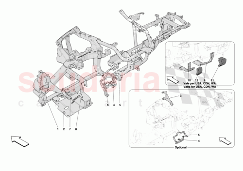 Part Diagram for Ferrari 000851482
