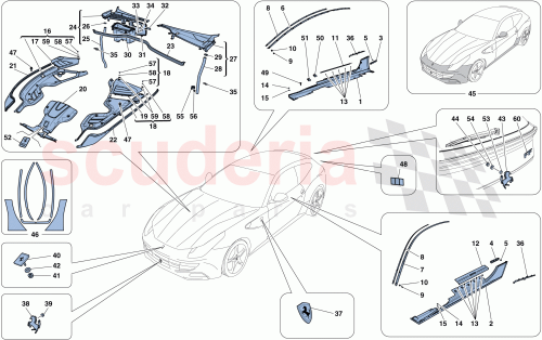 Part Diagram for Ferrari 988640