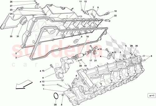 Part Diagram for Ferrari 208922