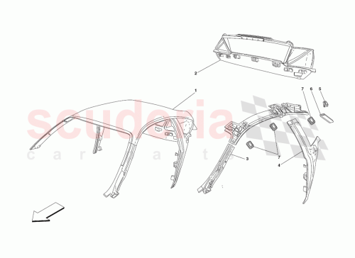 Part Diagram for Ferrari 64807911