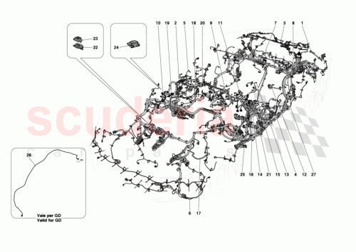 Part Diagram for Ferrari 55005177