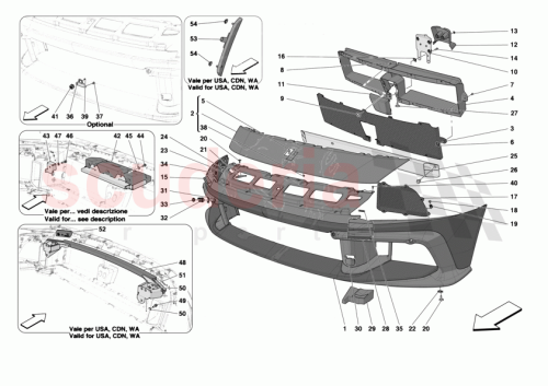Part Diagram for Ferrari 000811152