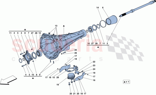 Part Diagram for Ferrari 320311