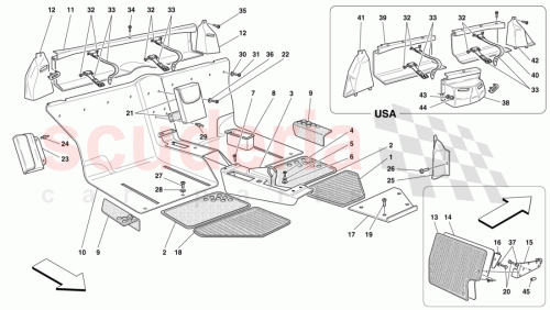 Part Diagram for Ferrari 63940600