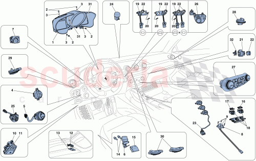 Part Diagram for Ferrari 267782