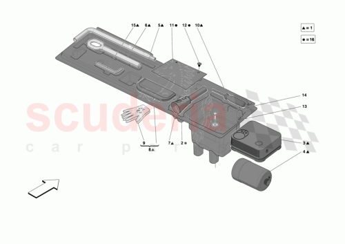 Part Diagram for Ferrari 83222200