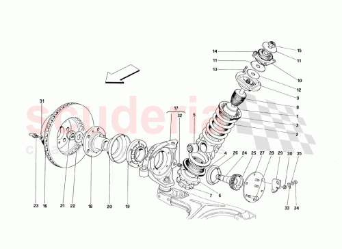 Part Diagram for Ferrari 139448