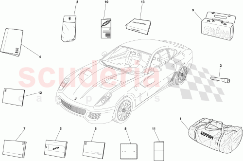 Part Diagram for Ferrari 84293000
