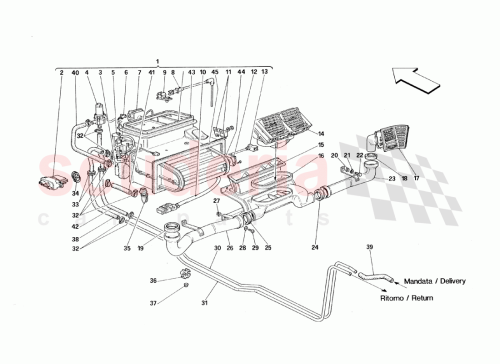 Part Diagram for Ferrari 262111