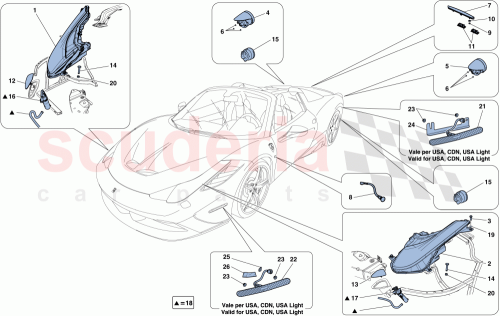 Part Diagram for Ferrari 86306300
