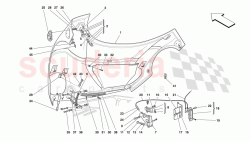 Part Diagram for Ferrari 20296802