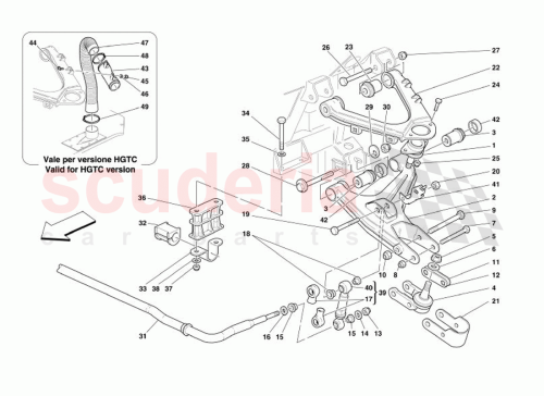 Part Diagram for Ferrari 154396
