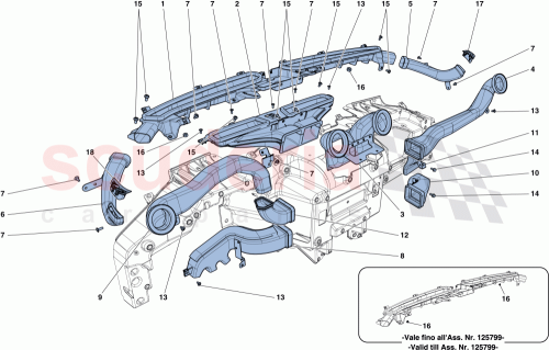 Part Diagram for Ferrari 85373700