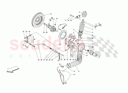 Part Diagram for Ferrari 10460287
