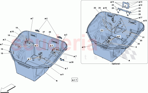 Part Diagram for Ferrari 87736600